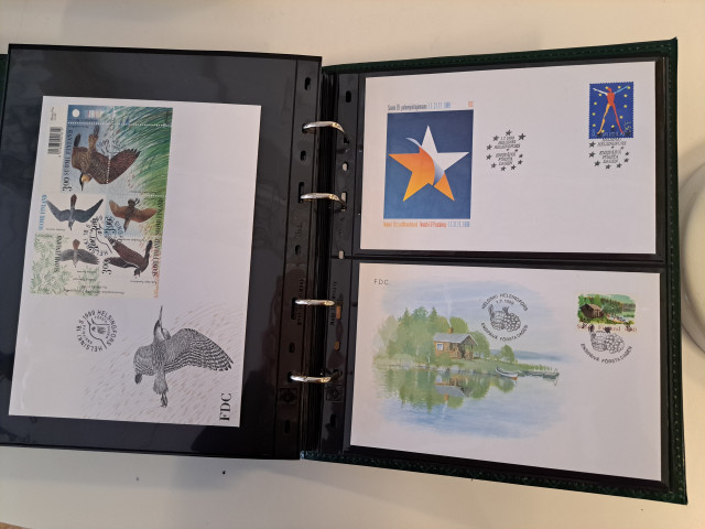 Ensipäiväkuorikansio Suomi 1995-1999 (luettelo)