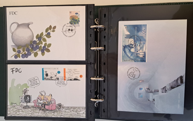 Ensipäiväkuorikansio (Sibelius, Runeberg, 60 rauhan vuotta ym.)