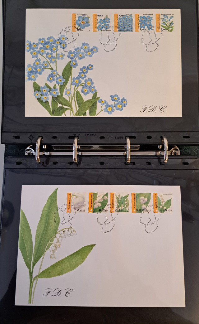 Ensipäiväkuorikansio Suomi 2000-2004 (luettelo)