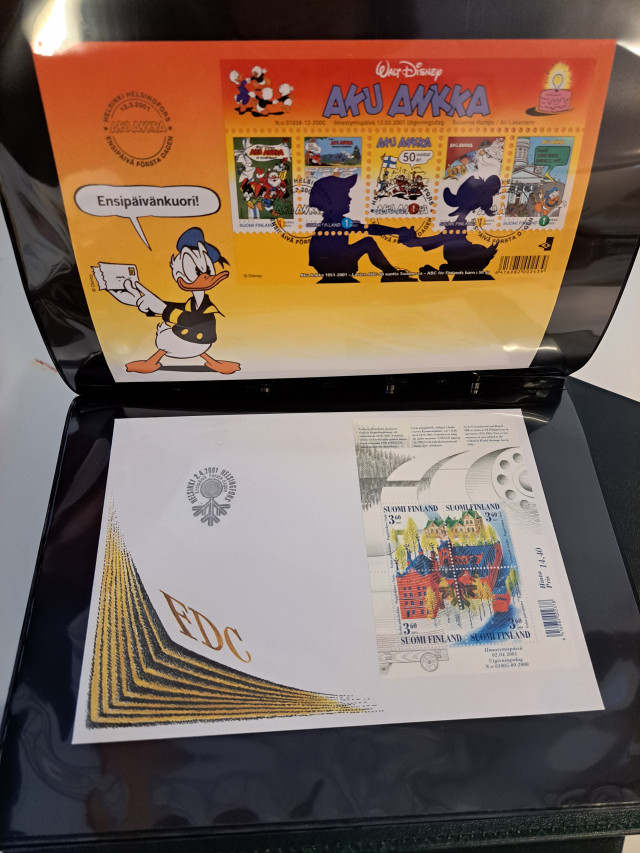 Ensipäiväkuorikansio Suomi 2000-2004 (luettelo)