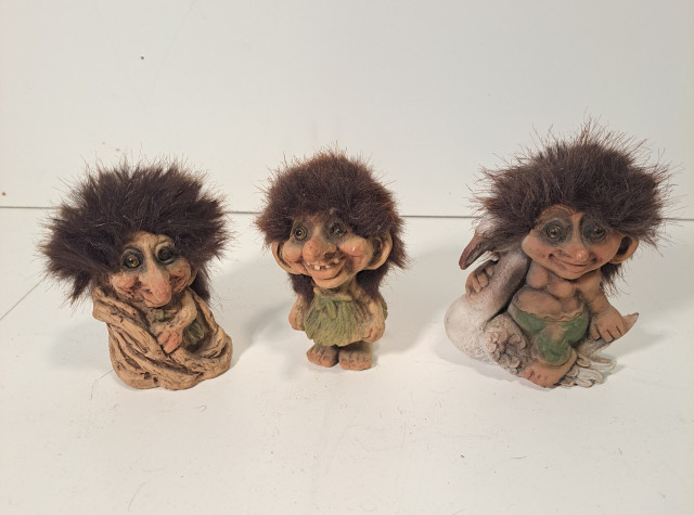 Käsintehdyt Röllipeikot 3kpl