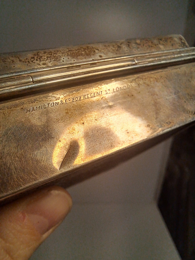 Hopeinen sikarirasia