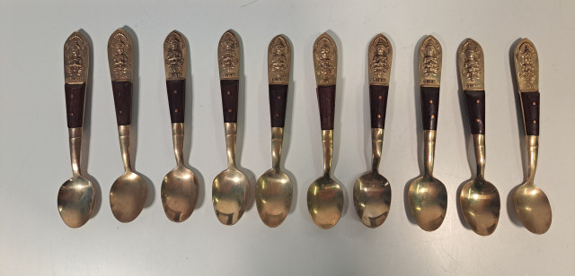 Pienet lusikat 10kpl (Nickel Bronze)