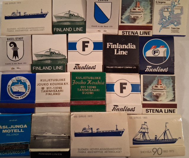 Erä tulitikkurasioita