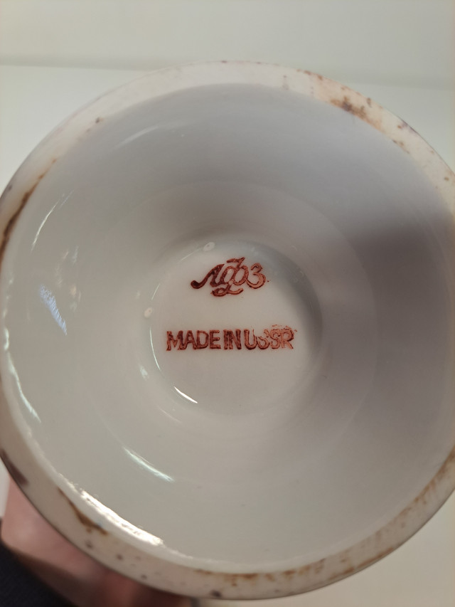 Teekannu USSR posliinia