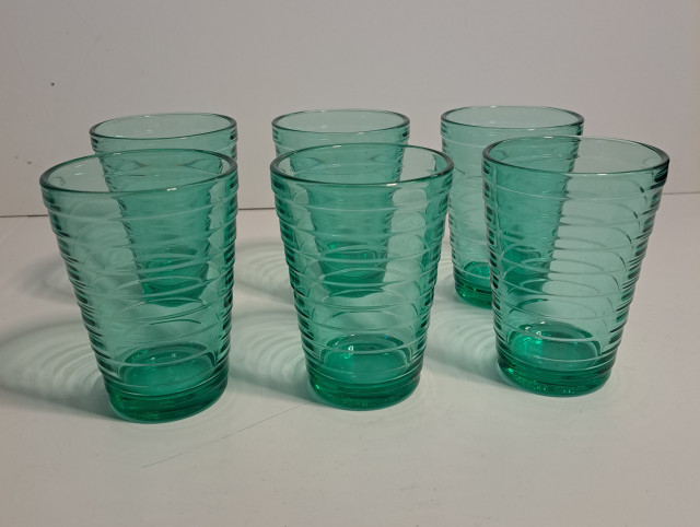 Aino Aalto- vihreät lasit 6kpl