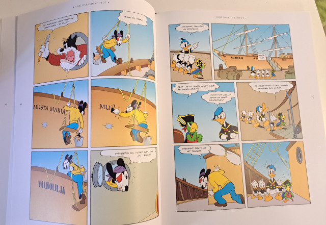 Carl Barksin kootut Aku Ankat 21kpl sarjakuvakirjoja
