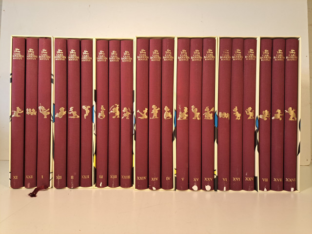 Carl Barksin kootut Aku Ankat 21kpl sarjakuvakirjoja