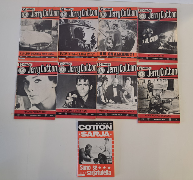 Cotton-kirjoja 9kpl