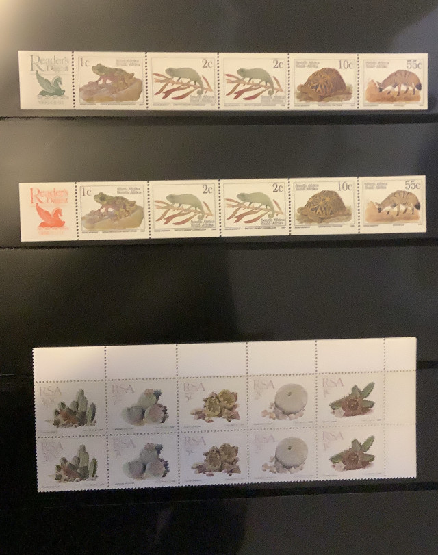 Etelä-Afrikkalaisia postimerkkejä