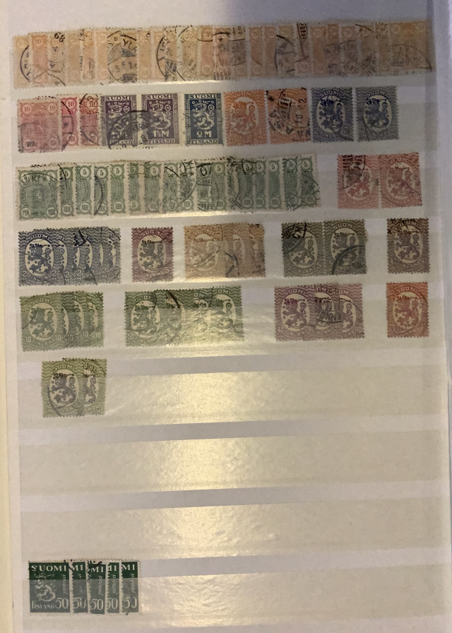 Suomi postimerkkejä