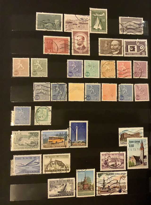 Suomi postimerkkikansio