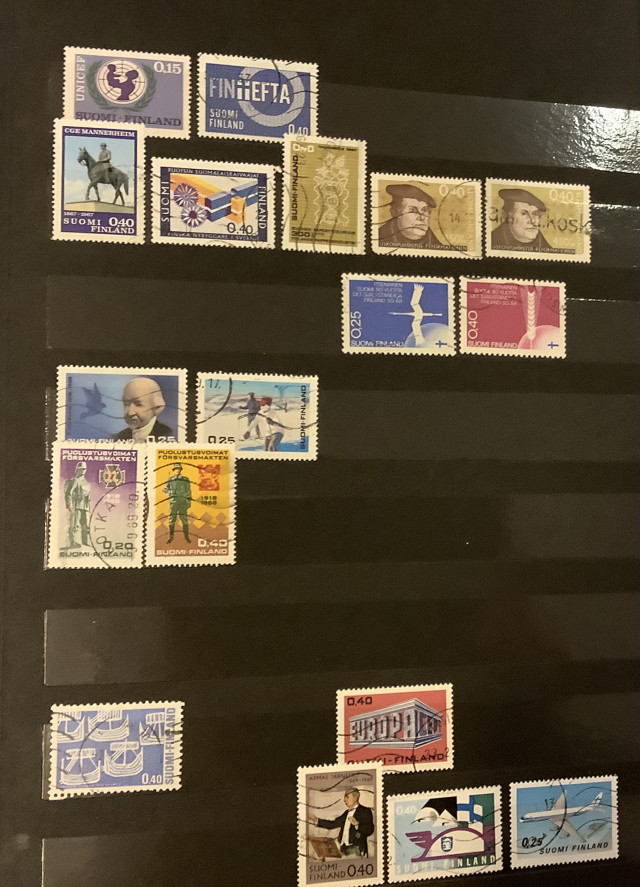 Suomi postimerkkikansio