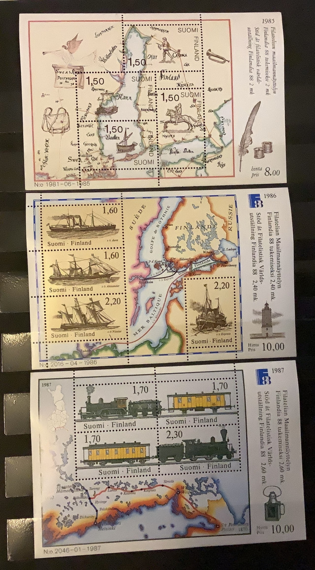 Suomi postimerkkikansio