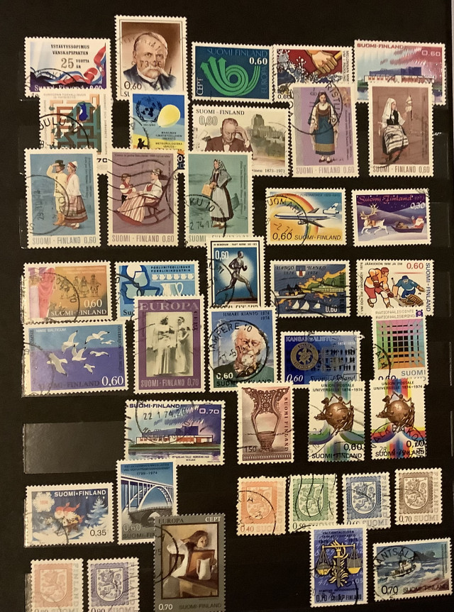 Suomi postimerkkikansio