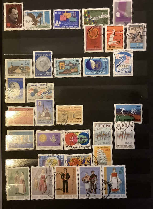 Suomi postimerkkikansio