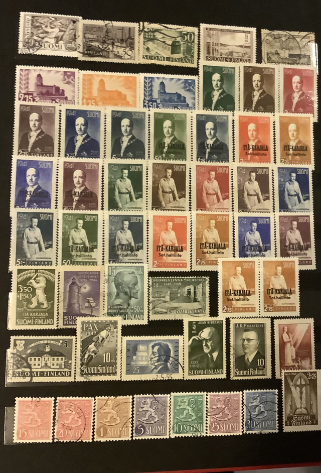 Suomi postimerkkikansio