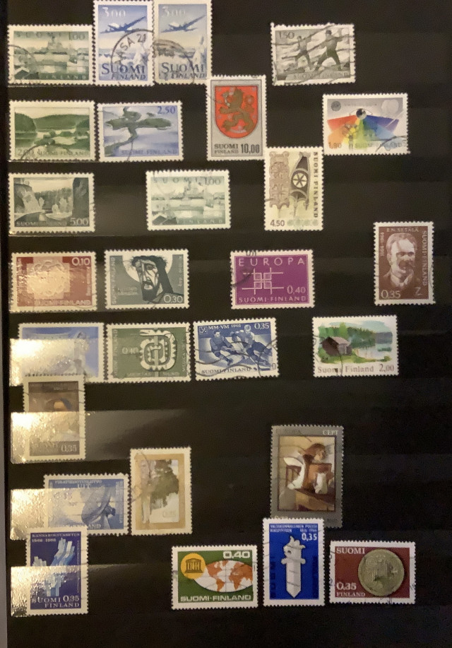 Suomi postimerkkikansio