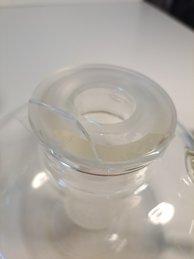 Wilhelm Wagenfeld Lasinen teekannu ja astia