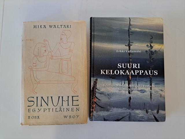 Kirjat Sinuhe Egyptiläinen ja Suuri kelokaappaus