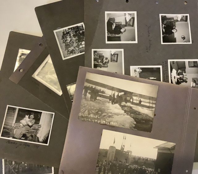 Sekalaisia valokuvia 1940- ja 50 luvuilta