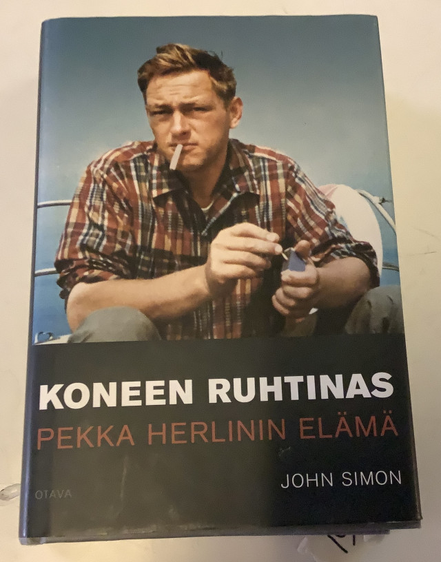 Pekka Herlinin elämä Koneen Ruhtinas.  Kirja