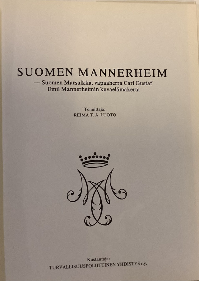 Mannerheimin kuvallinen elämänkertateos