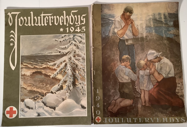 SPR:n joululehdet vuosilta 1940 ja 1945