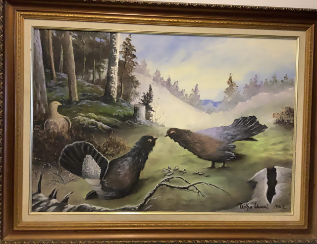 Vilho Vuori 1982. Öljyvärimaalaus