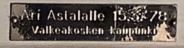 Akvarelli Kävelysilta