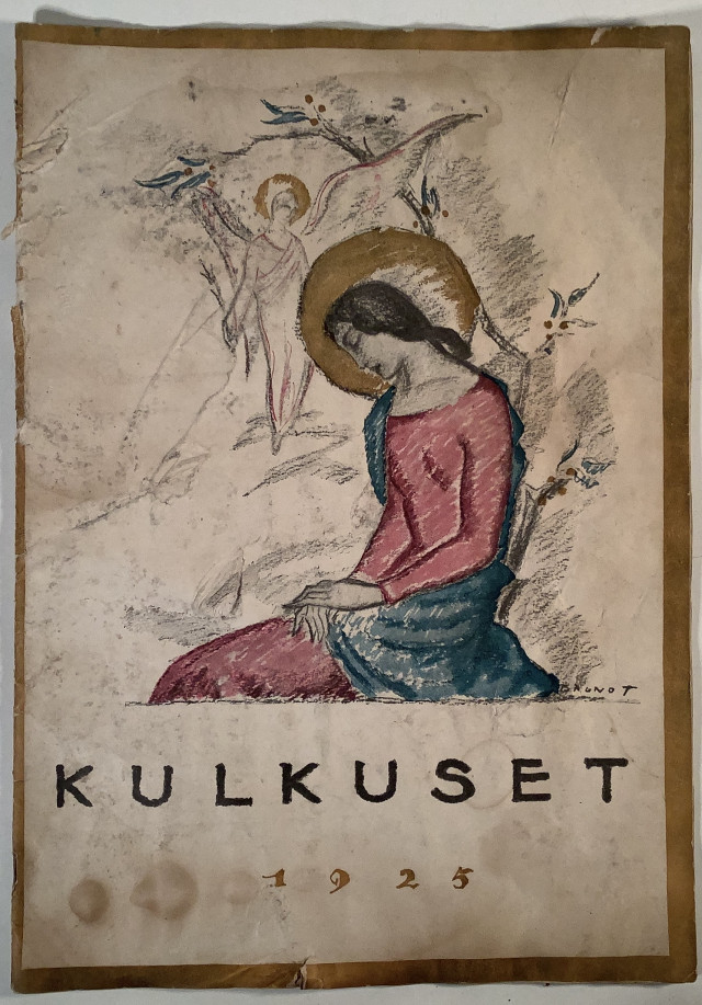 Maila Talvion  toimittama Kulkuset lehti vuodelta 1925