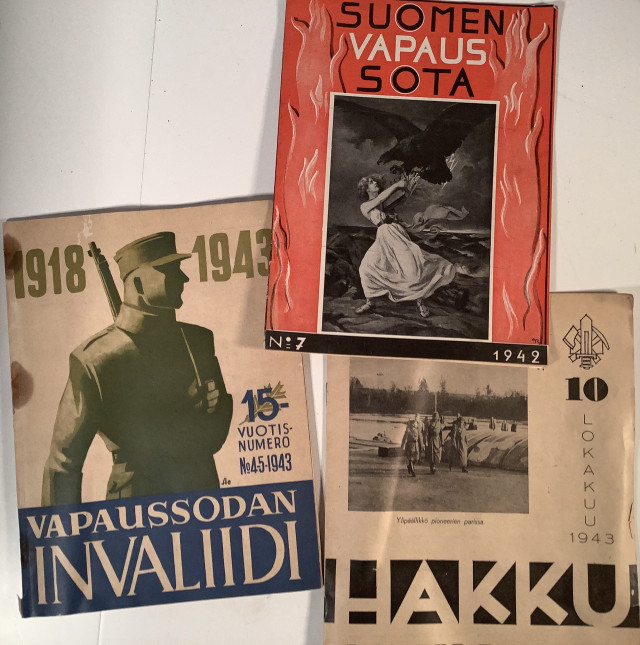 Kolme lehteä sota-ajalta