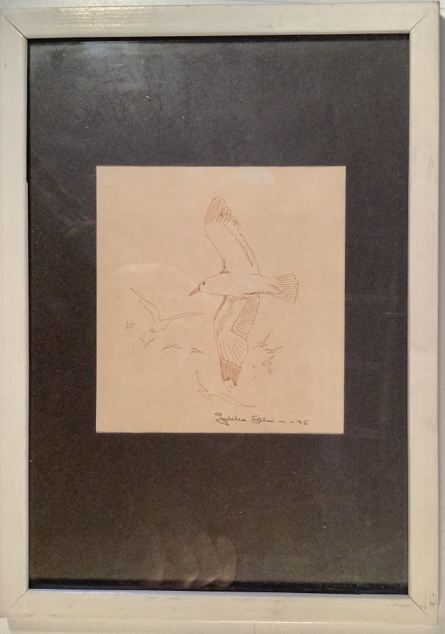 Jukka Salmi 1975 piirros