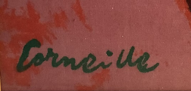 Corneille: painokuva kankaalle