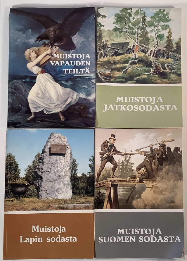 4 muistokirjaa sodista