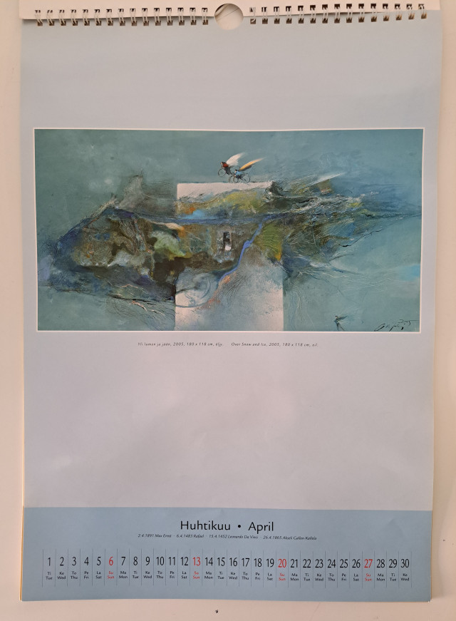 Olli Joki taidekalenteri