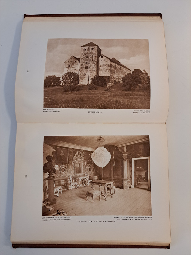 Suomi Finland, vanha kirja Suomi kuvina 1930