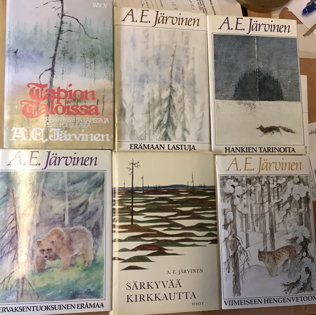 AE Järvisen eräkirjoja 6 kpl