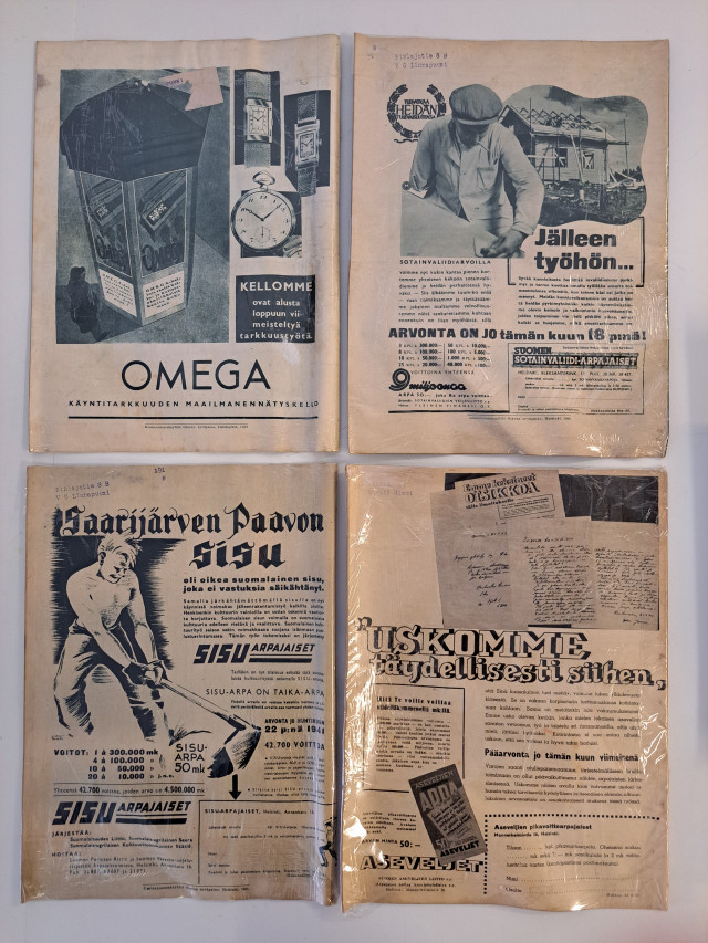 Hakkapeliitta lehdet 4kpl