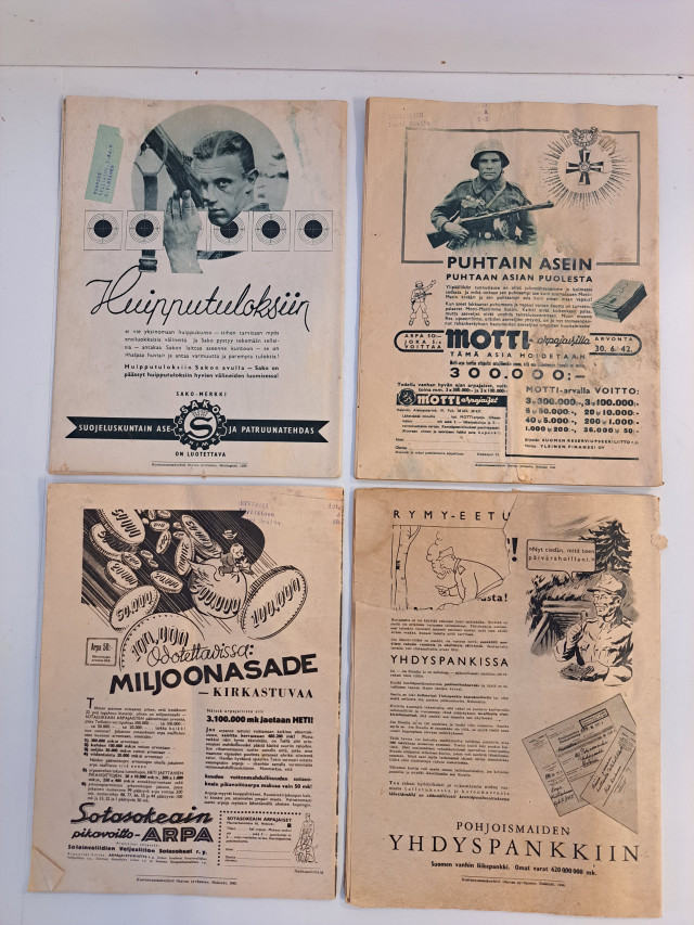 Hakkapeliitta lehdet 4kpl