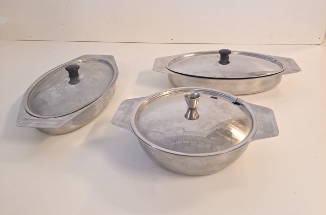 Kannelliset teräsastiat Sorsakoski & Hackman