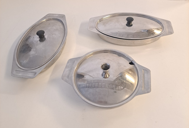 Kannelliset teräsastiat Sorsakoski & Hackman