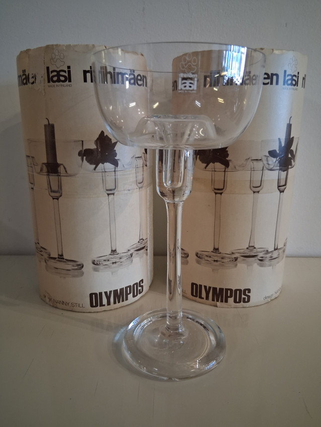 Nanny Still Olympos 2kpl paketissaan Riihimäen Lasi Oy