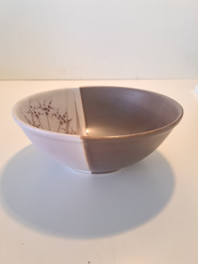 Kupittaan savi taidekeramiikka astia