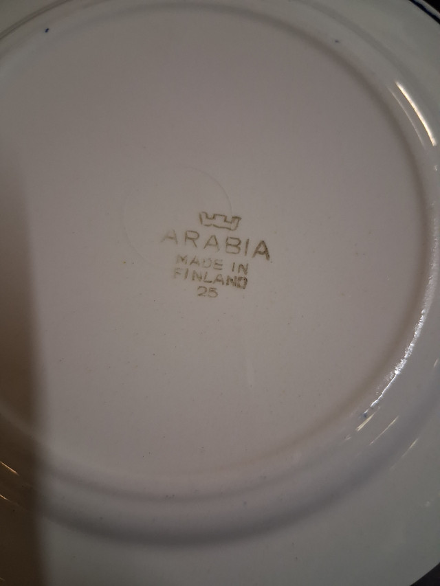 Arabia maisema astiasto 48 ehjää osaa.