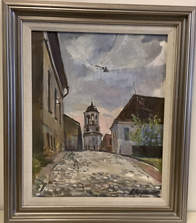 Öljyvärimaalaus kankaalle