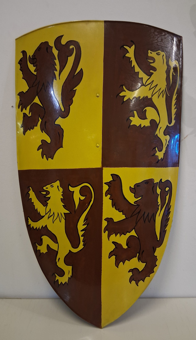 Kilpi Repro Ristiretkeläissodat, metallia