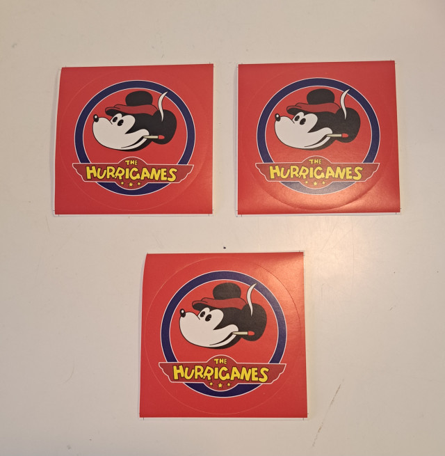 Legendaariset Hurriganes tarrat 3kpl