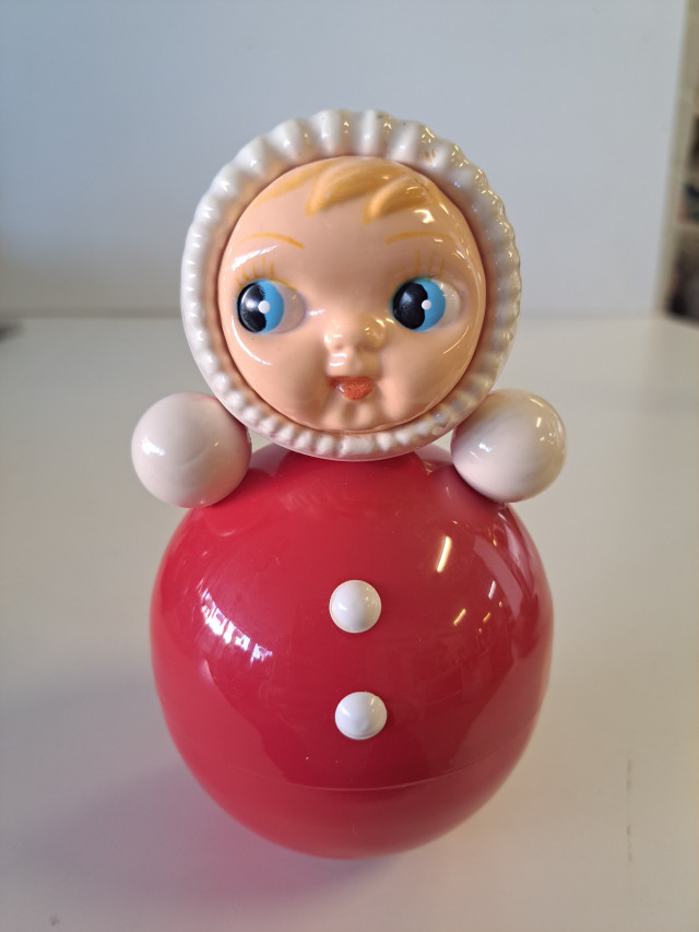 Neuvostoliittolainen Vintage Nevalyashka-lelu