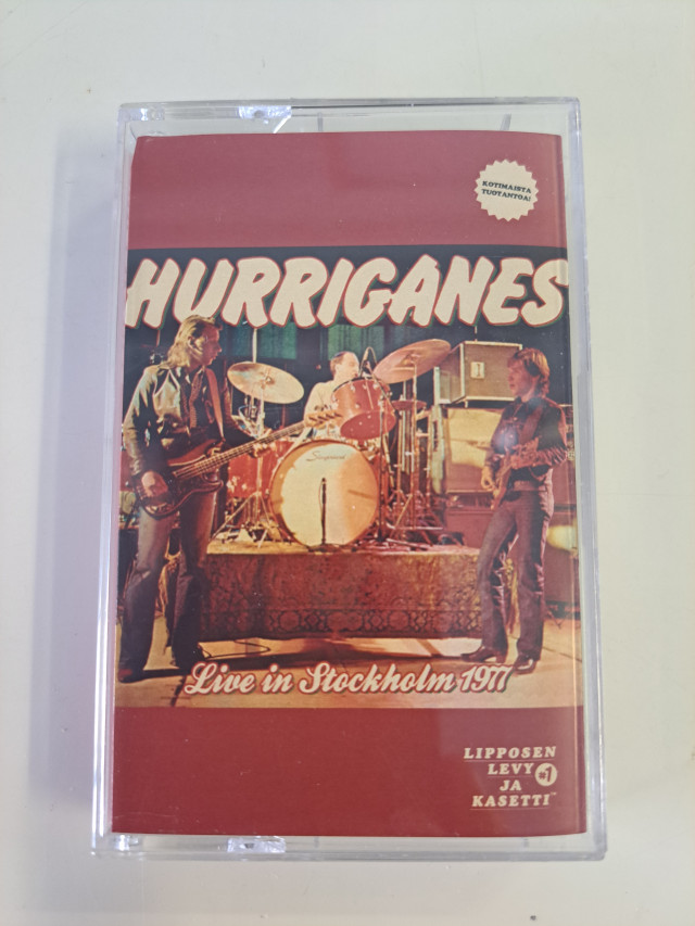 Hurriganes C-kasetti Live in Stockholm 1977